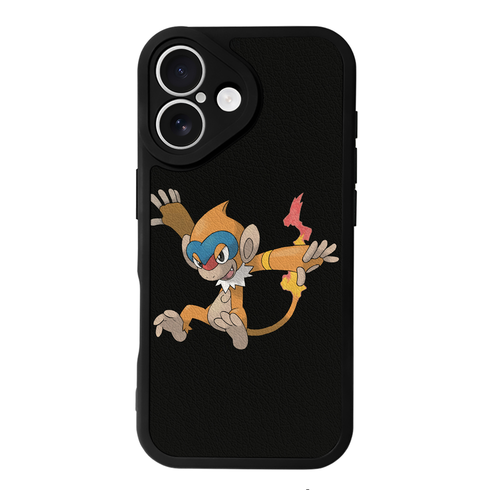 （画像用） ポケットモンスター Pokémon 【iPhone 16シリーズ対応】シリコンスマホケース（レザー調） 材質：シリコン